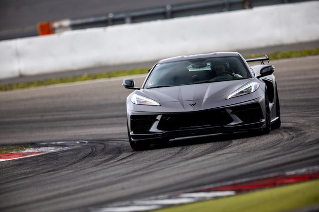 Corvette auf der Nürburgring GP-Strecke